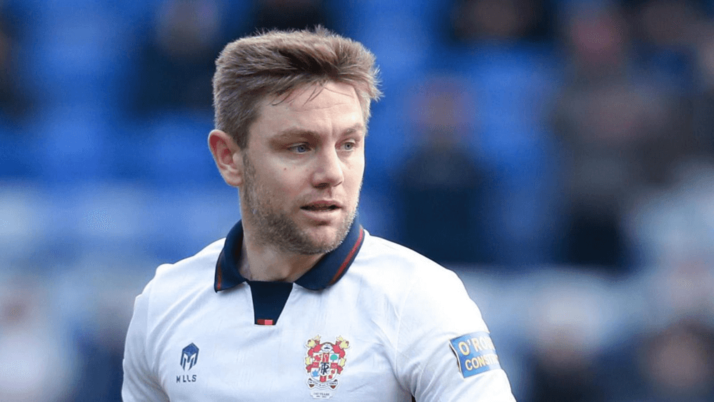 Sam Finley has made 37 appearances in all competitions for Tranmere Rovers this season sam finley