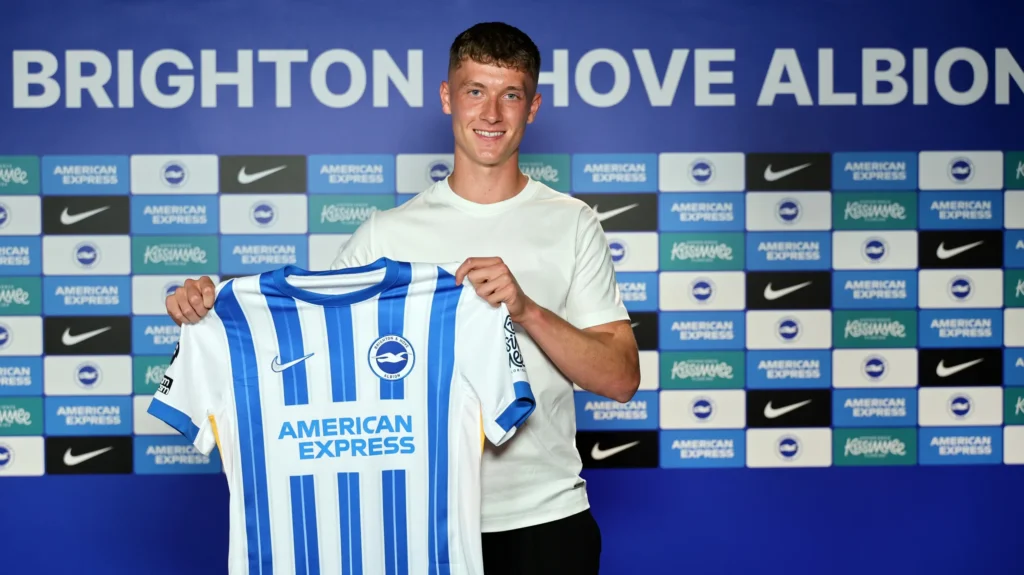Charlie Tasker signs new contract with Brighton after first-team breakthrough