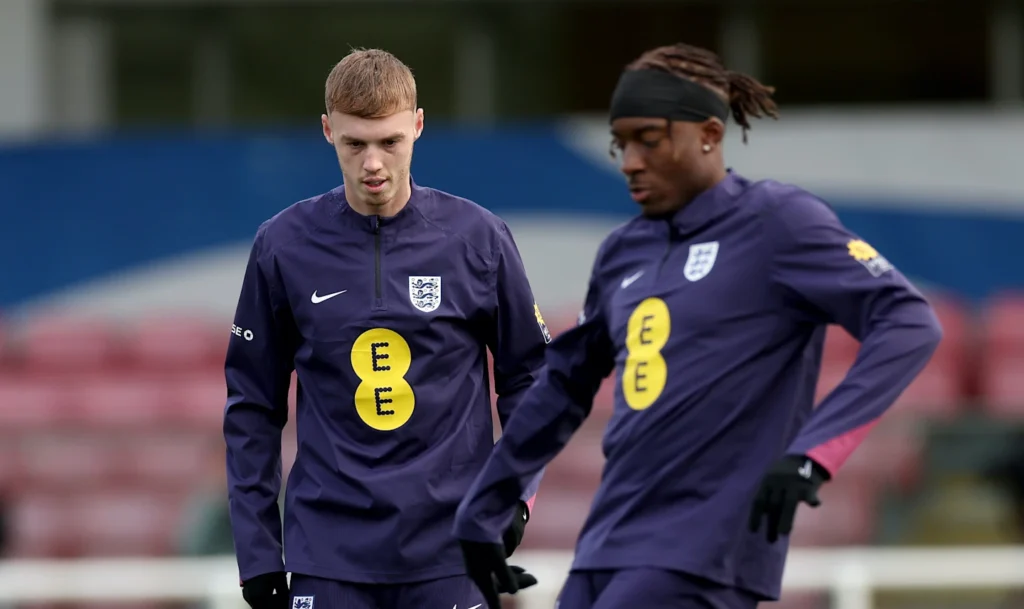 Malo Gusto, Pedro Neto, and Marc Cucurella representing France, Portugal, and Spain ahead of UEFA Nations League semi-finals in June 2025
