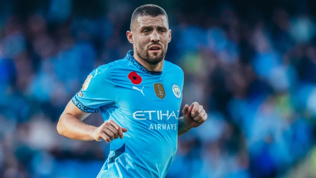 Mateo Kovacic sidelined with Achilles injury during Manchester City training